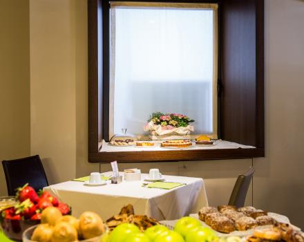 Copieux buffet petit déjeuner 3 étoiles hôtel Gênes-Best Western Hotel Metropoli