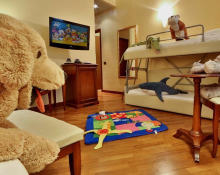 The room suitable for the whole family in the center of Genoa